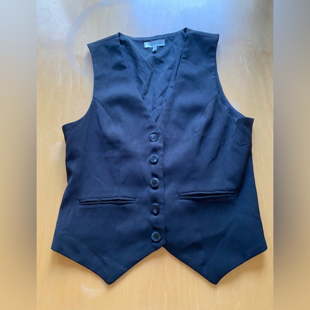Heartloom Black Vest
